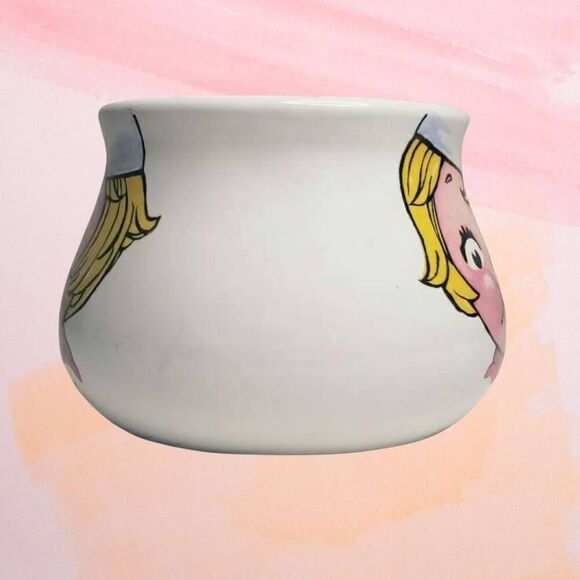 Vintage 90s Campbells Soup Kid Mug Cup Houston Harvest 16 oz - Picture 4 of 5